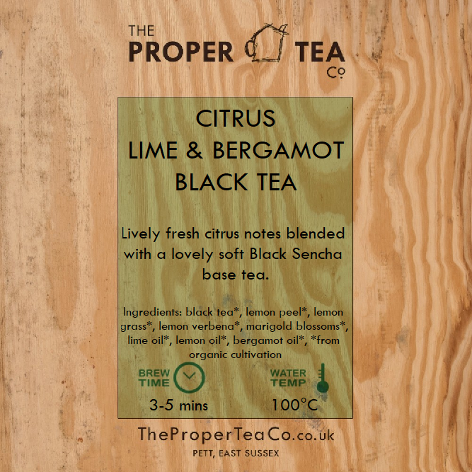 Citrus Lime & Bergamot Black Tea