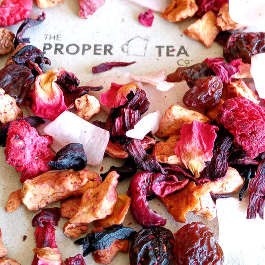 Raspberry & Cherry Flavoured Fruit Tea - 30g Gift Tin